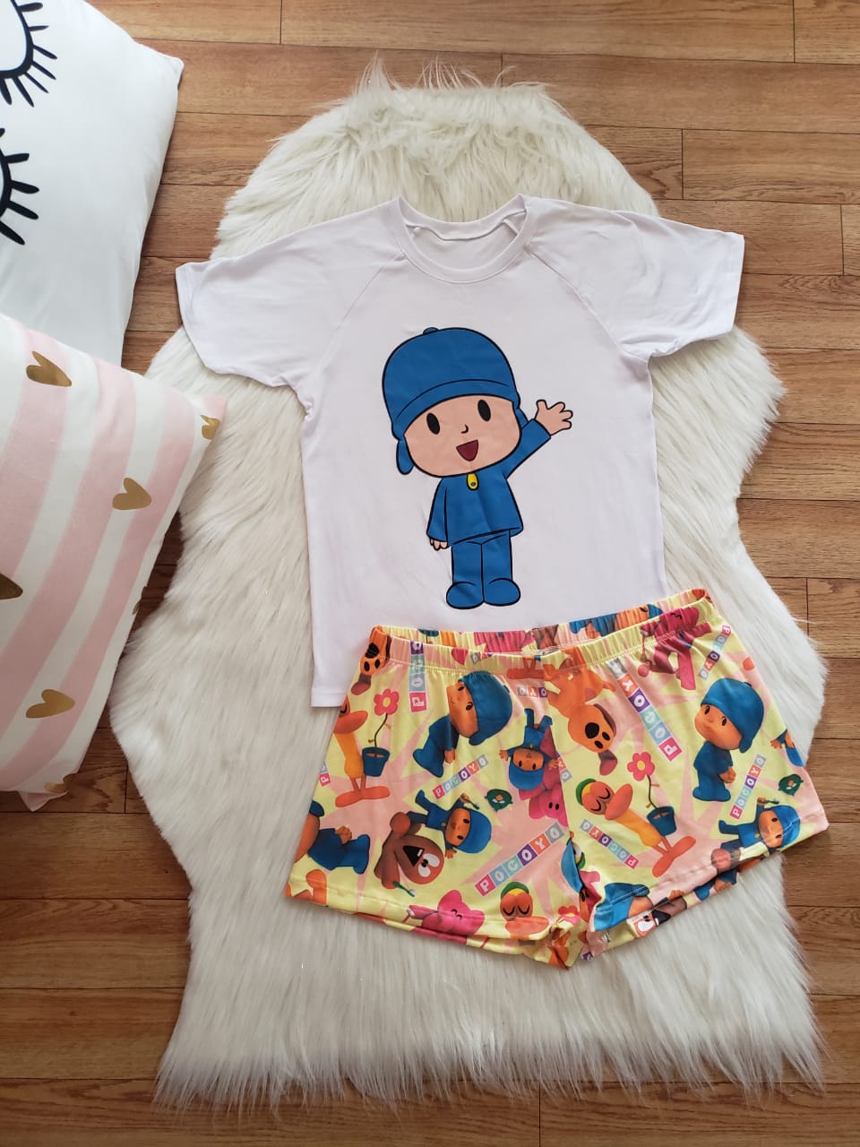 Pijama E Pocoyo - Rosa Pastell